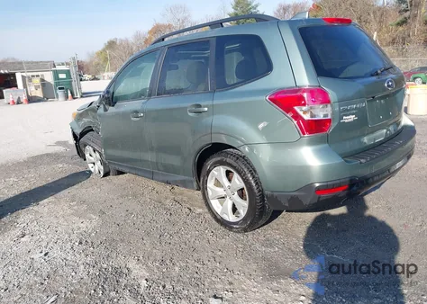 2016 Subaru Forester 2.5I Premium из США, поврежденный, VIN JF2SJADCXGH437632